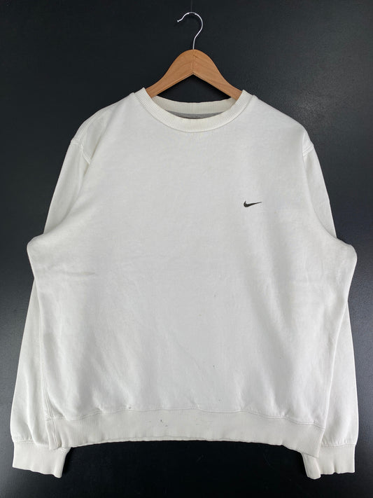 Vintage NIKE MINI SWOOSH Size XL Sweat-shirt / G6083S
