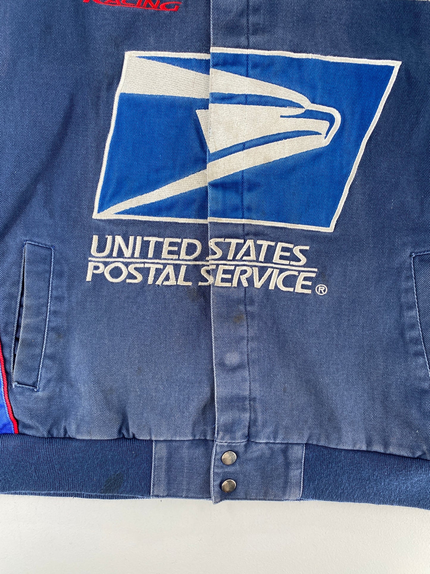 .Vintage NASCAR UNITED STATES POSTAL SERVICE Size XXL Racing Jacket / F7923JJ