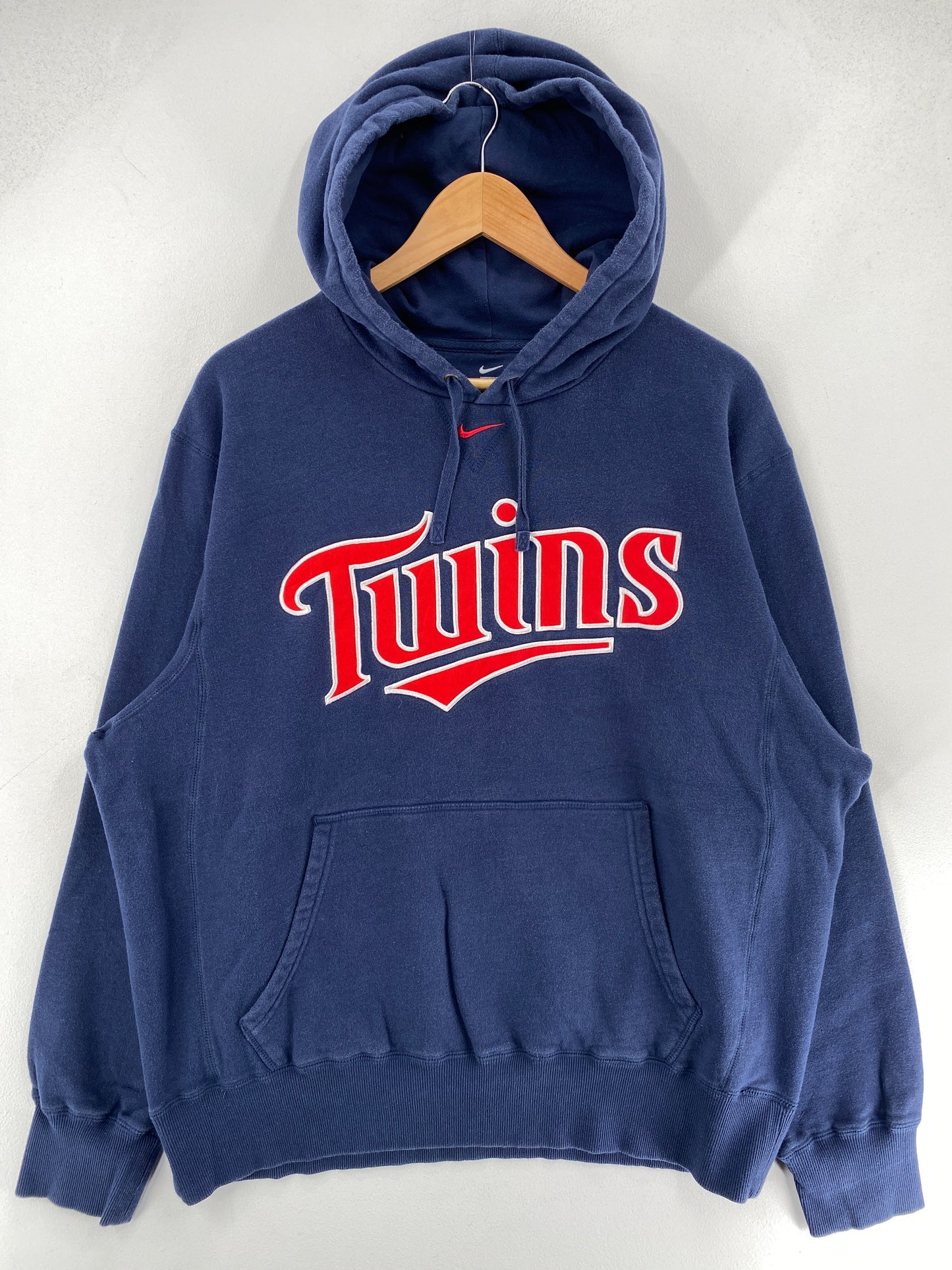 Vintage NIKE x TWINS Size L College Hoodie Sweat-Shirt / F3914S