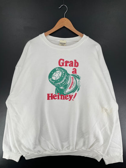 90's HEINEKEN Made in USA Size XXL Vintage Sweat-shirt / F2730S