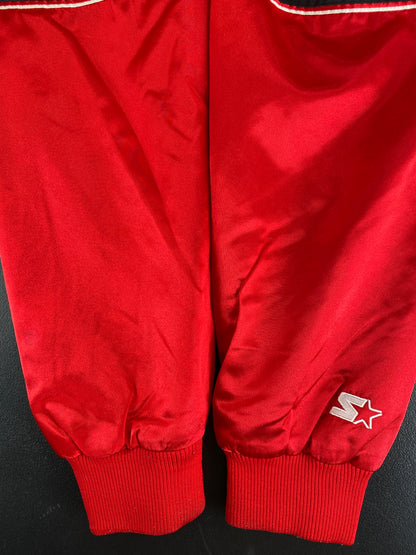90’s STARTER x CHICAGO BULLS Size XL Vintage NBA Nylon Jacket / F3537N