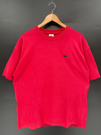 90's NIKE MINI SWOOSH Size L Vintage T-Shirt / F3886T