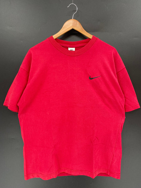 90's NIKE MINI SWOOSH Size L Vintage T-Shirt / F3886T