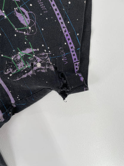 90's LIQUID BLUE CONSTELLATION All over prints Size XL T-shirts / F8517T