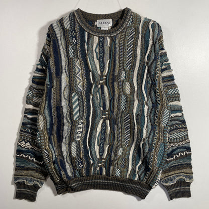 (S) Vintage 3D COOGI-Style Knit Sweater / A1142K