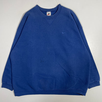 (Boys XL) 90’s NIKE MINI SWOOSH Sweat-shirt / A0611S