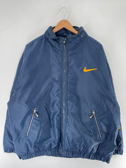 90's NIKE Size L Vintage Nylon Padded Zip-up Jacket / F5253N