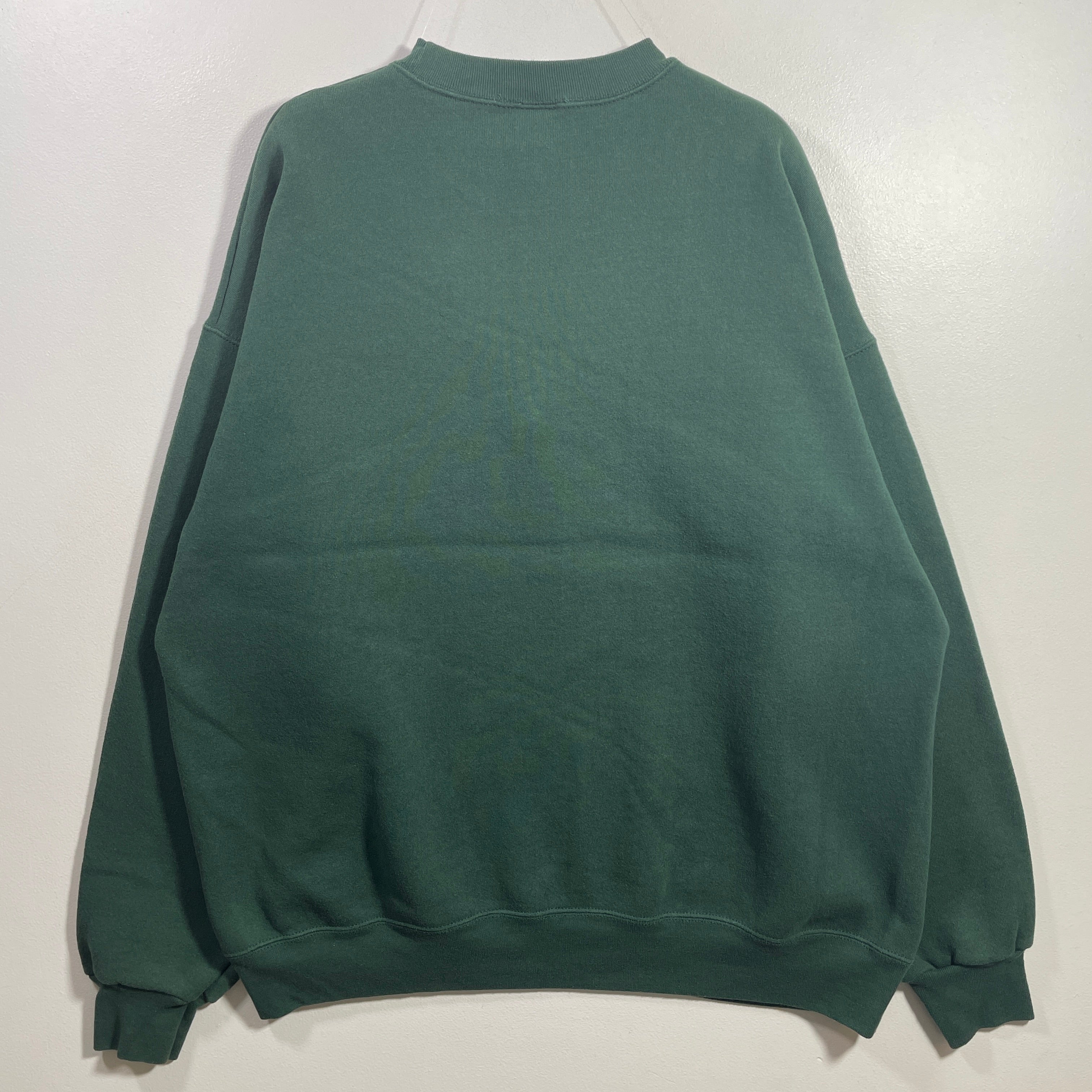 Vintage usa 60’s スウェット Vintage 80s LSJ Sportswear Wolf Black Sweatshirt Animal