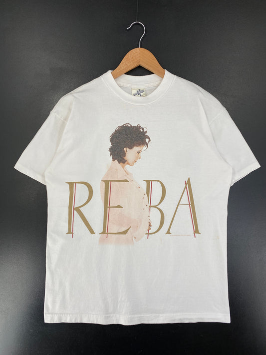 1997 REBA MCENTIRE Made in USA Size L Vintage T-shirt / G1472T