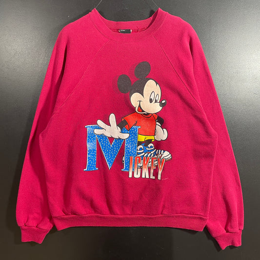 (XL) 90’s DISNEY MICKEY Vintage Sweatshirt / A1297S