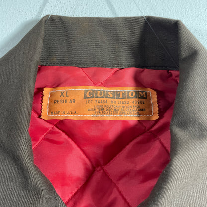 (XL) Vintage Brown Work Jacket / A1324J