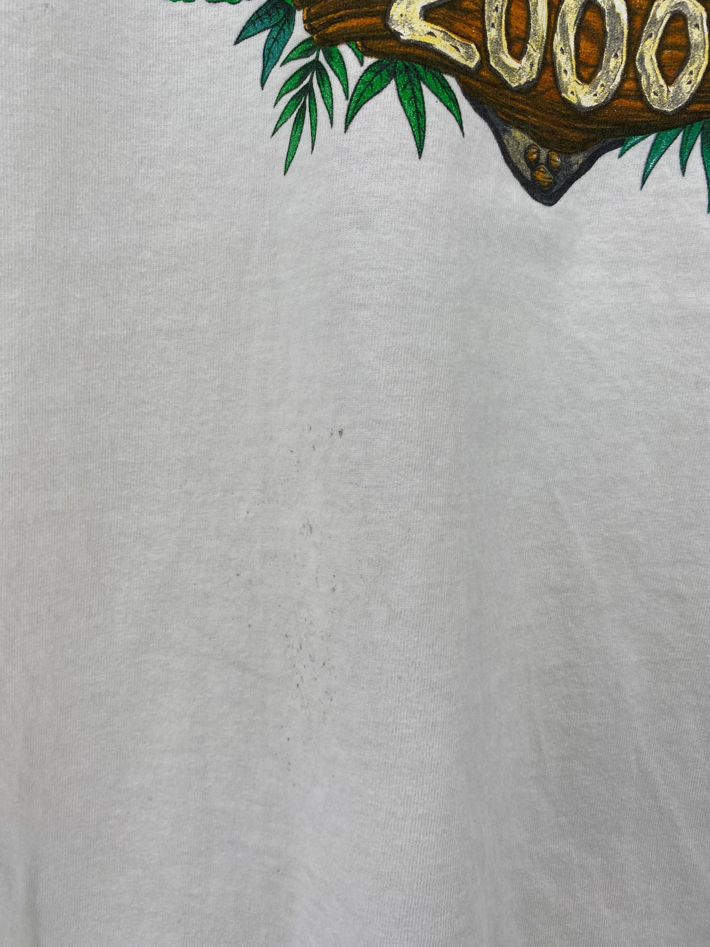 2000 WALT DISNET WORLD ANIMAL KINGDOM Size XL Vintage T-Shirt / G718T