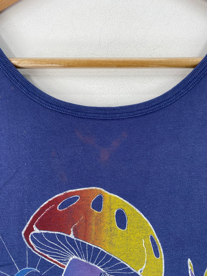 .80’s MAGIC MUSHROOM Size No tag (Approx. L) Tank Top / F9362T