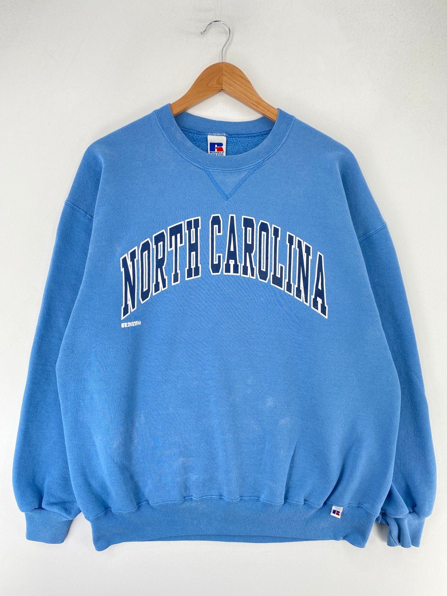 90's RUSSELL X NORTH CAROLINA UNIVERSITY Made in USA Size XL College Sweat-Shirt / F9502S