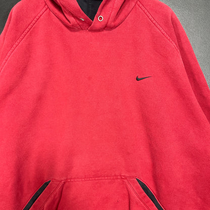 (XXL) 00’ NIKE MINI SWOOSH Vintage Hoodie Sweatshirt / A1562S