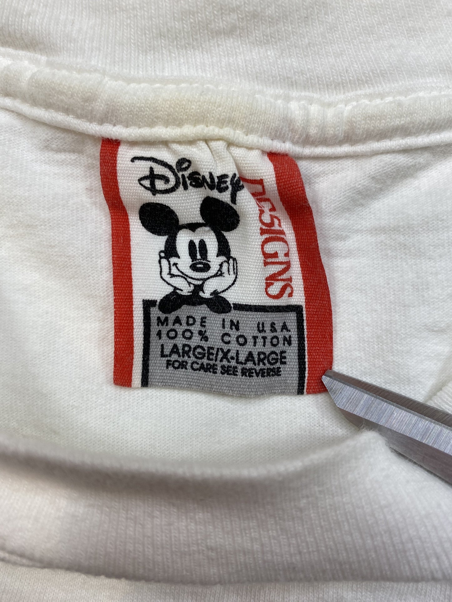 (L) 90’s DISNEY MICKEY Vintage T-Shirt / A0880T