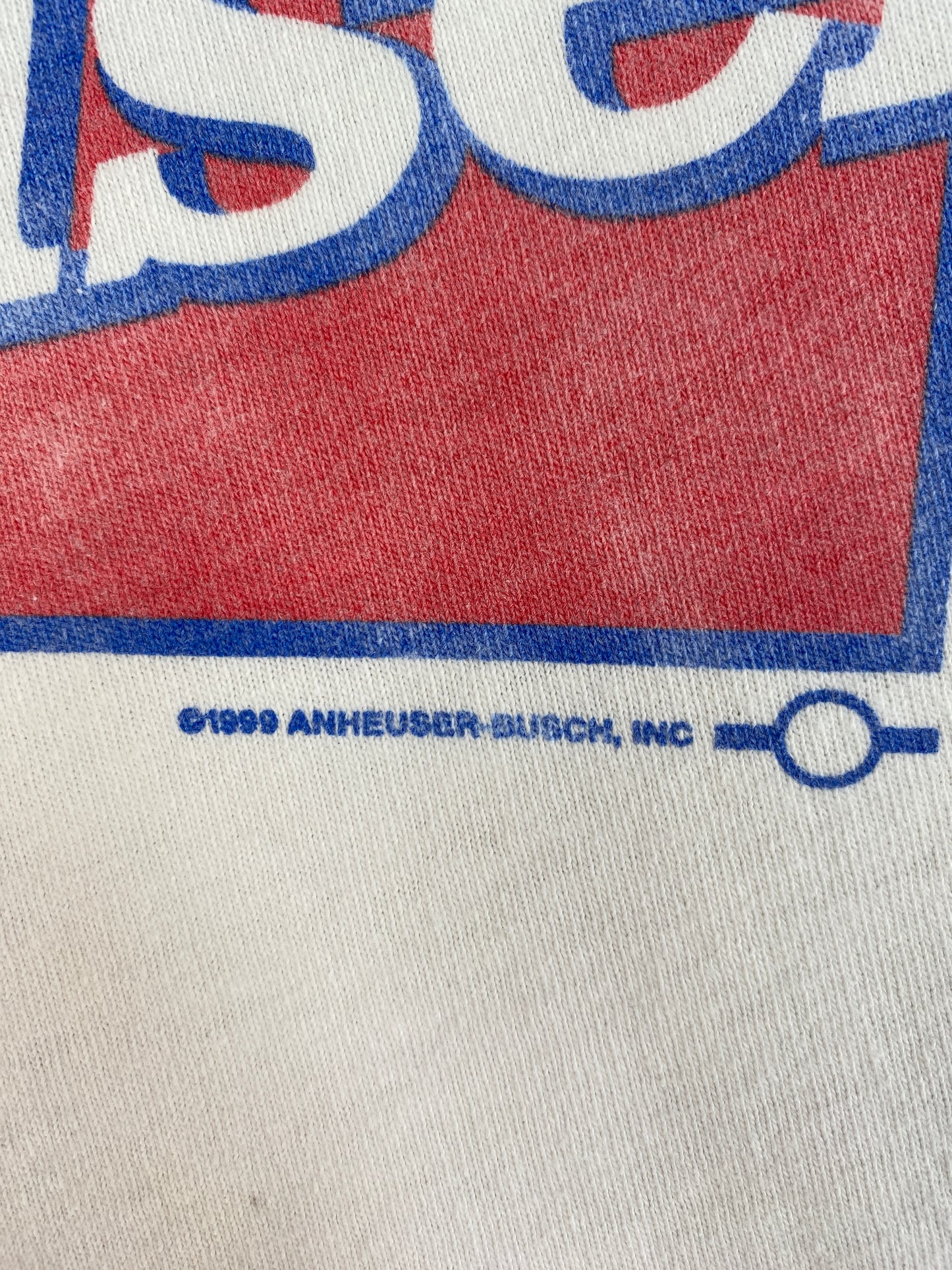 1999 BUDWEISER Size XL Vintage T-Shirt / F9590T