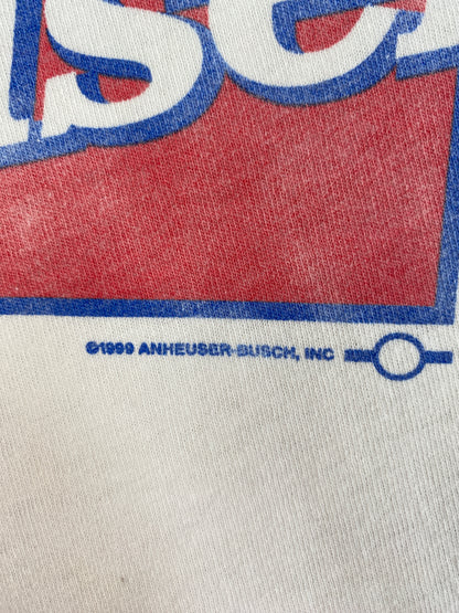 1999 BUDWEISER Size XL Vintage T-Shirt / F9590T