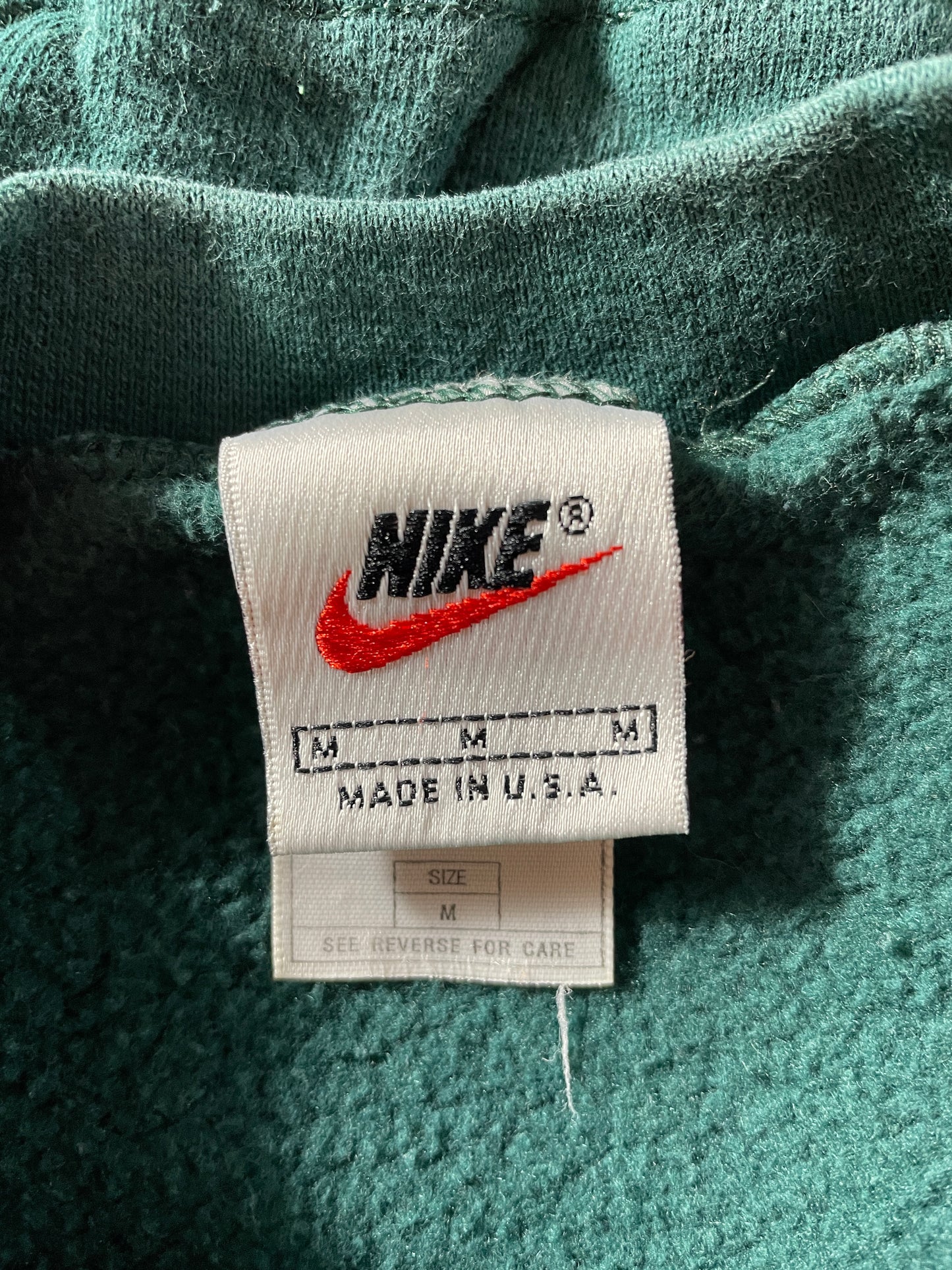90's NIKE MINI SWOOSH Made in USA Size M Vintage Sweat-Shirt / F7575S
