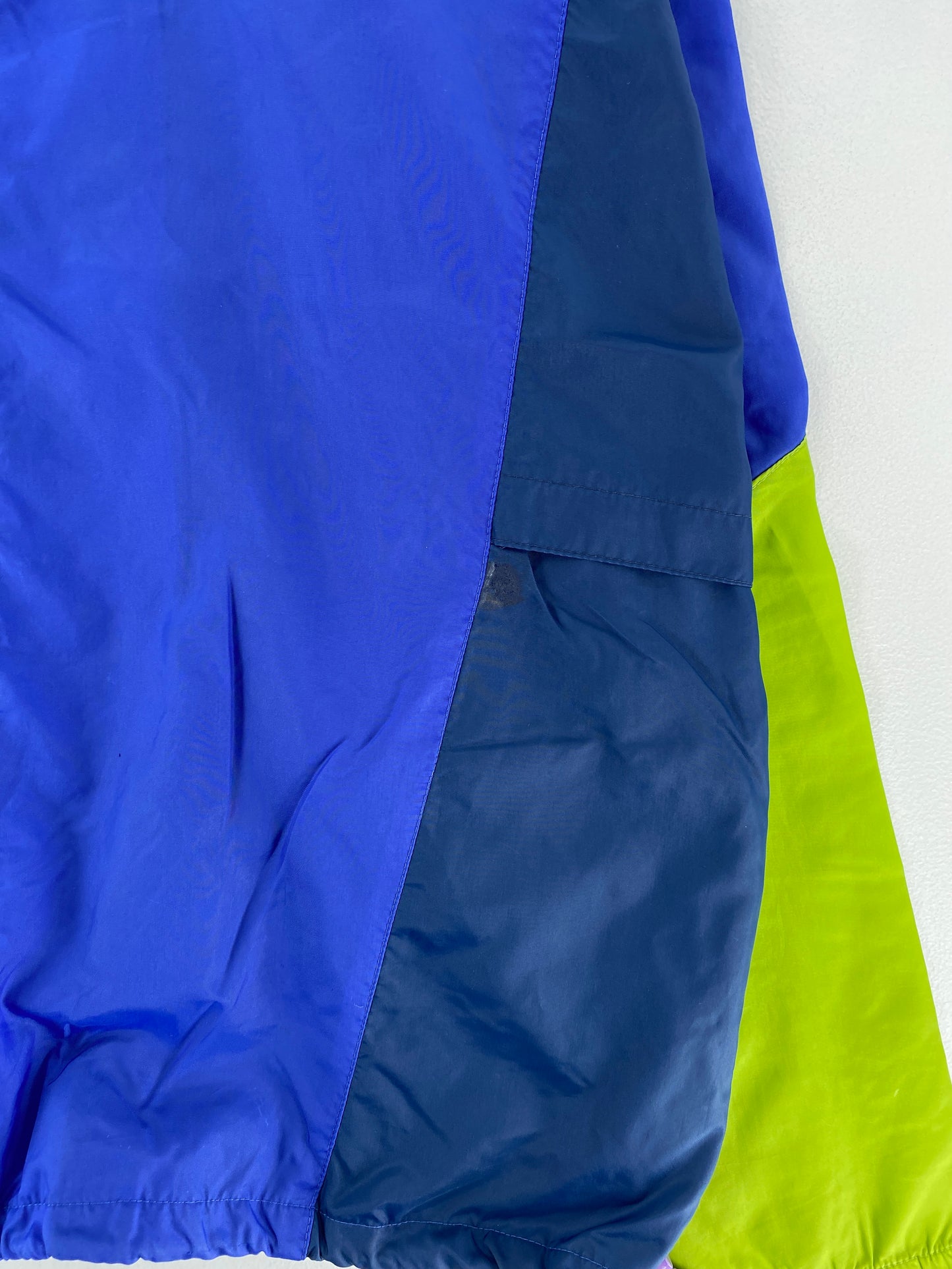 90's NIKE SILVER TAG Size XL Vintage Zip-up Nylon Jacket/ F3716N