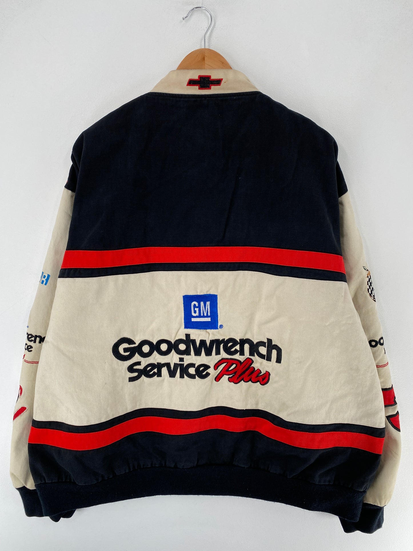 .90's NASCAR GOODWRENCH SERVICE X DALE EARNHARDT Size XXL Racing Jacket / F3678J