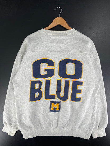 90’s MICHIGAN Size L College Sweat-Shirt / F5010S