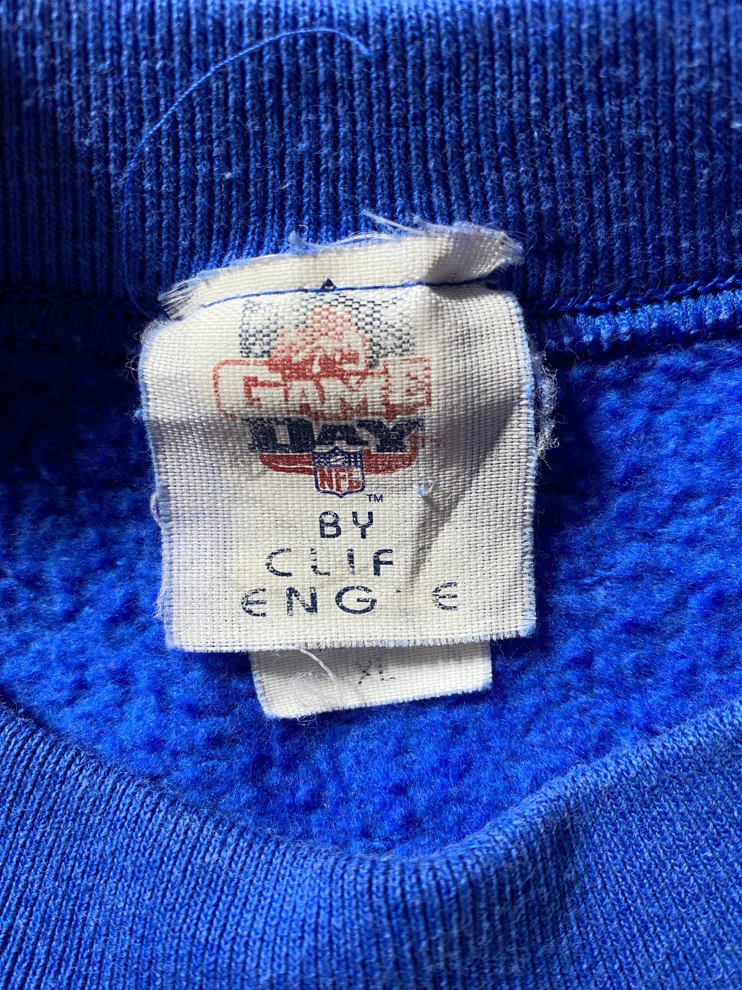 1996 LAS ANGELES RAMS Made in USA Size XL Vintage NFL Sweat-shirt / F4119S