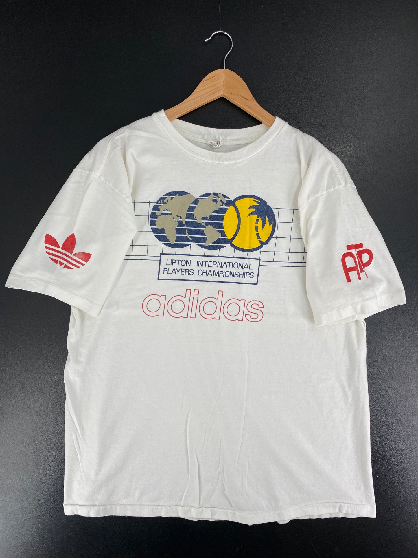 90's ADIDAAS Made in USA Size XL Vintage T-Shirt / G2565T