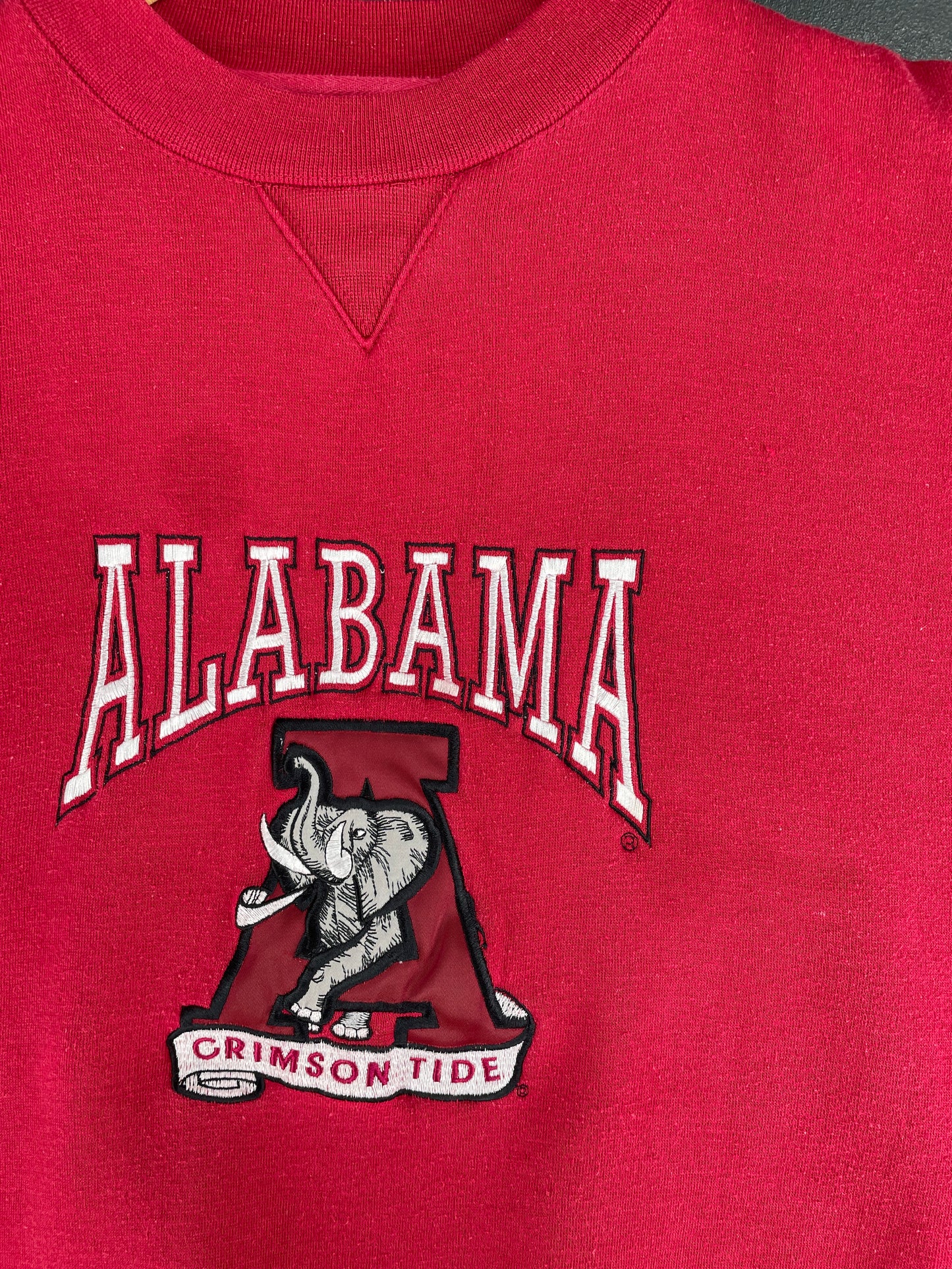 90’s ALABAMA CRIMSON TIDE Size XL College Sweat-shirt / F3749S