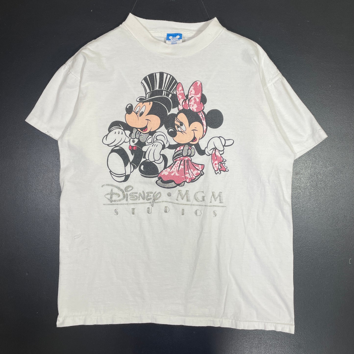 (M) 90's DISNEY MICKEY AND MINNIE T-Shirt / A0650T