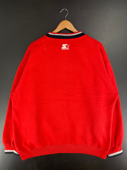 90’s STARTER x GEORGIA BULLDOGS Size XL College Sweat-Shirt / F4455S