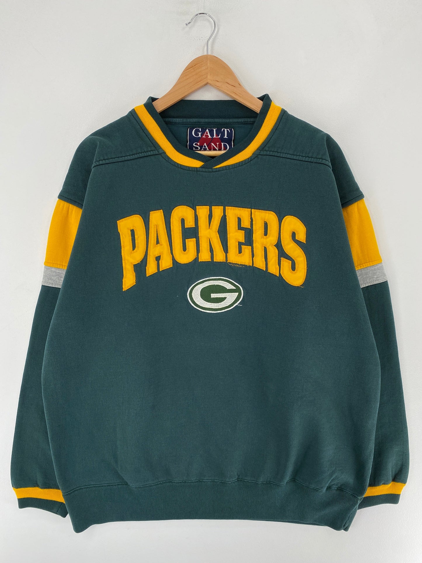 90's GREEN BAY PACKERS Size L Vintage NFL Sweat-Shirt / F6960S