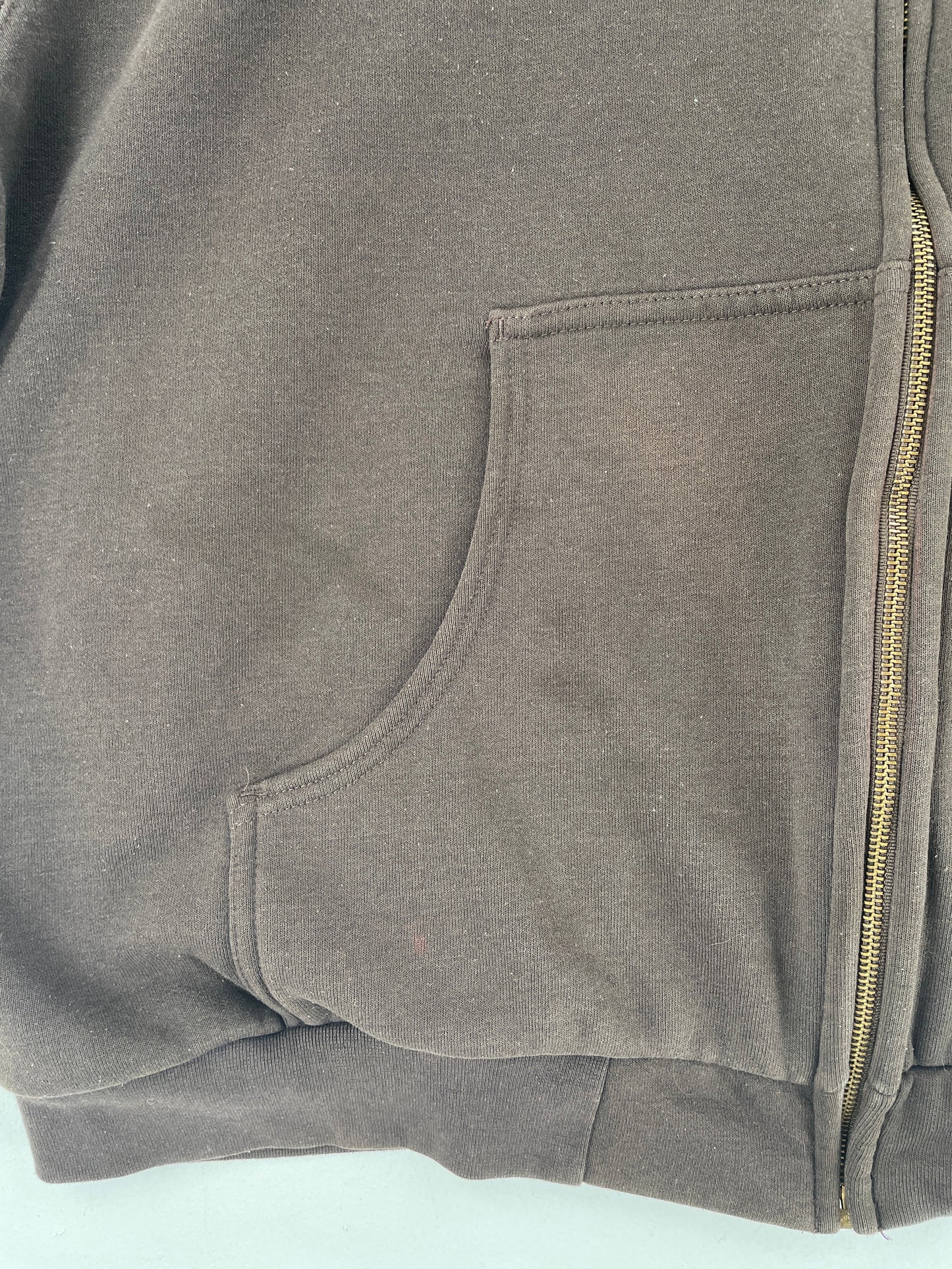Vintage CARHARTT Size Approx. XL Zip-up Hoodie Sweat-Shirt / F9867S