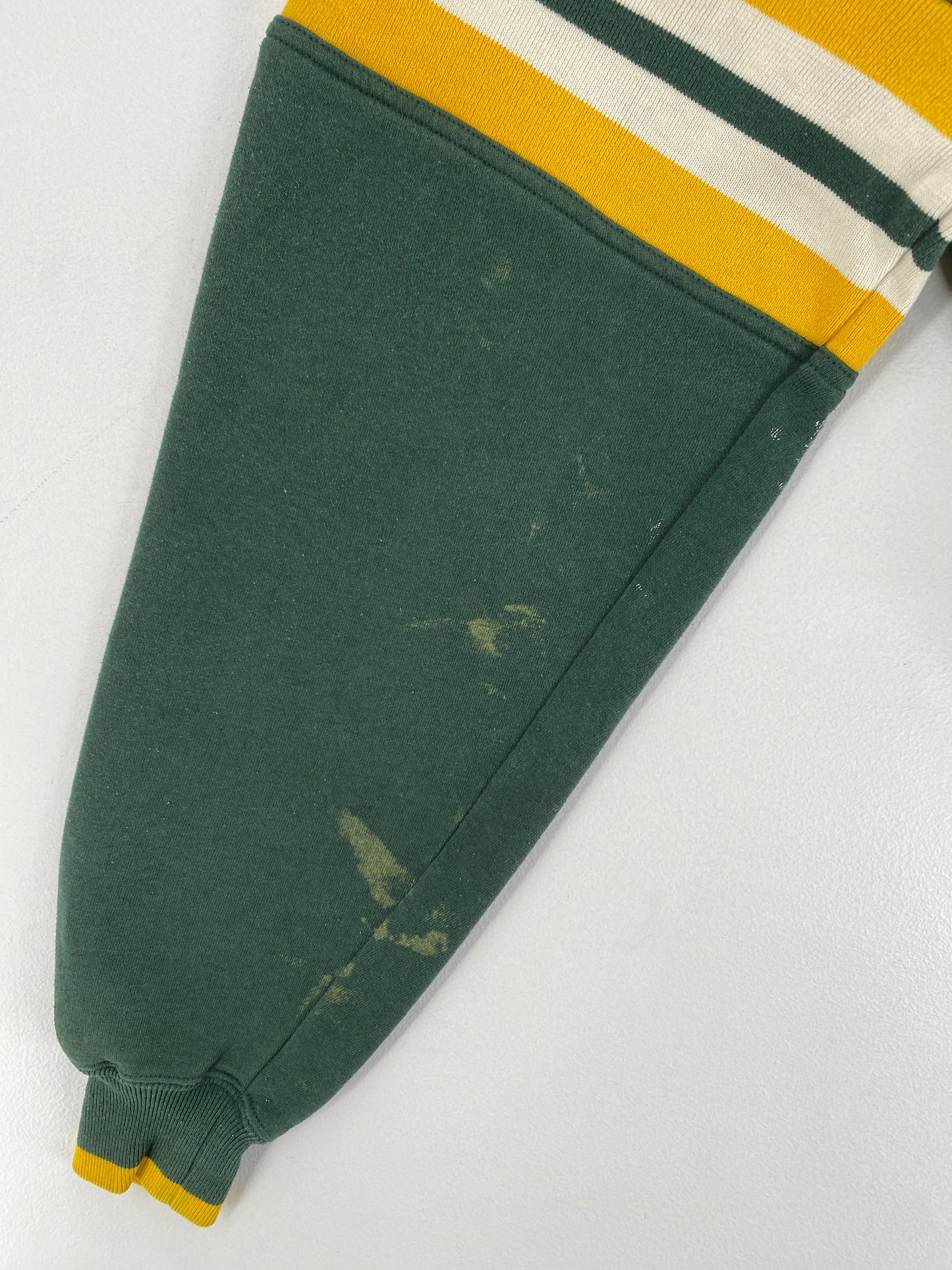 90’s GREEN BAY PACKERS Size M NFL Hoodie Sweat-Shirt / F5547S