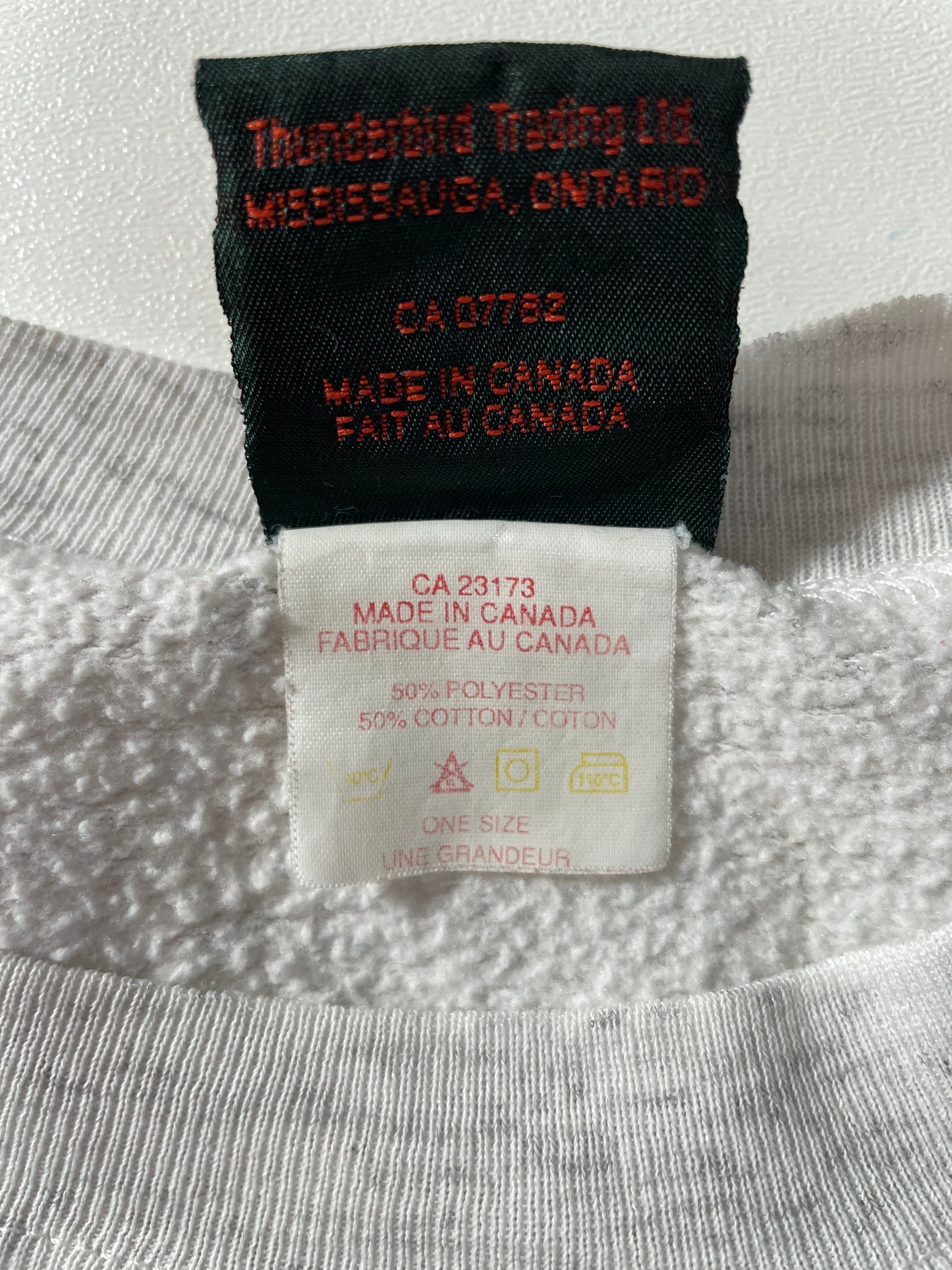 90’s ''THAT BIG EH?'' FISH Size ONE SIZE Sweat-shirt / F2731S