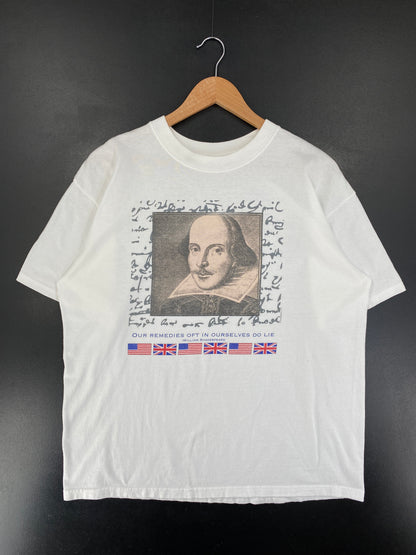 Vintage WILLIAM SHAKESPEARE Size L T-shirt / G1470T