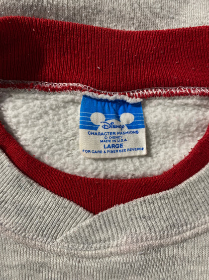.80’s DISNEY MICKEY Size XL Vintage Sweat-shirt / F3150S