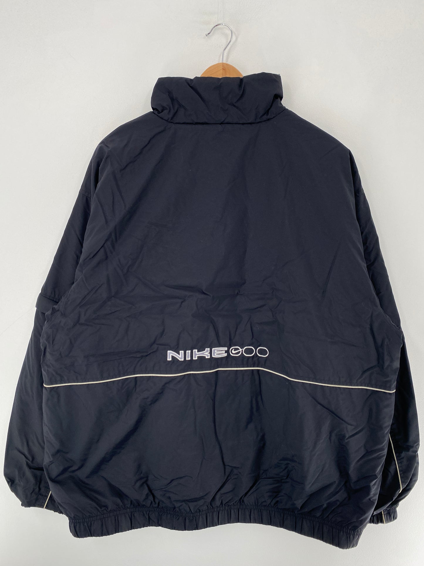 00' NIKE Size M Vintage Nylon Padded Zip-up Jacket / F5708N
