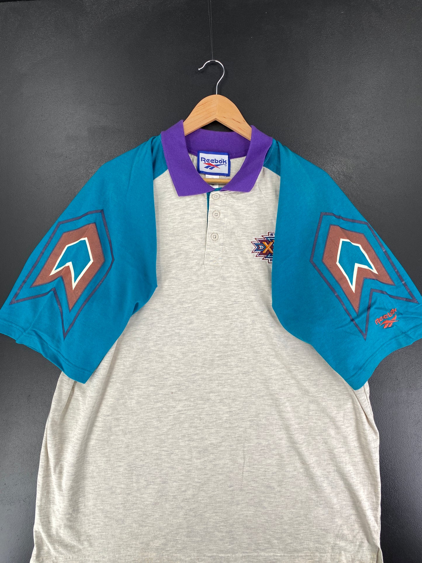1995 SUPER BOWL Size XL Vintage NFL T-Shirt / G2602T