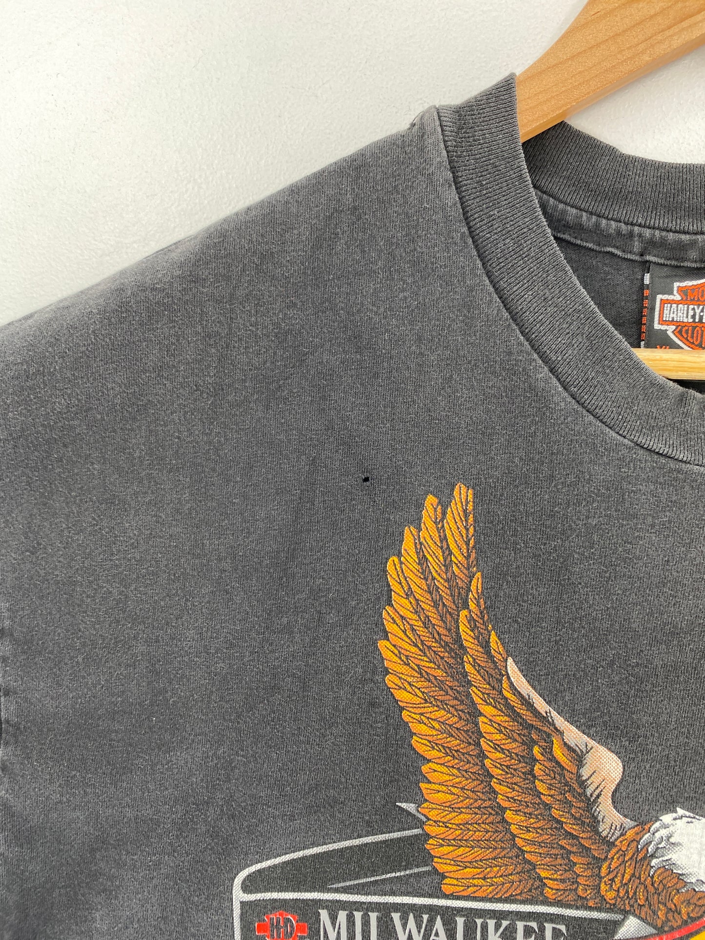 90's HARLEY DAVIDSON Made in USA Size XL Vintage T-Shirt / F3869T