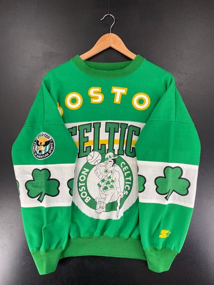 90's STARTER x BOSTON CELTICS Size L Vintage NBA Sweat-Shirt/ F9378S
