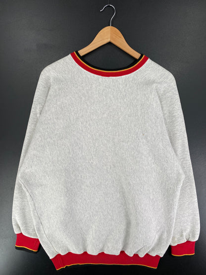 90's IOWA CYCLONES Made in USA Size L Vintage College Sweat-Shirts / F1276S