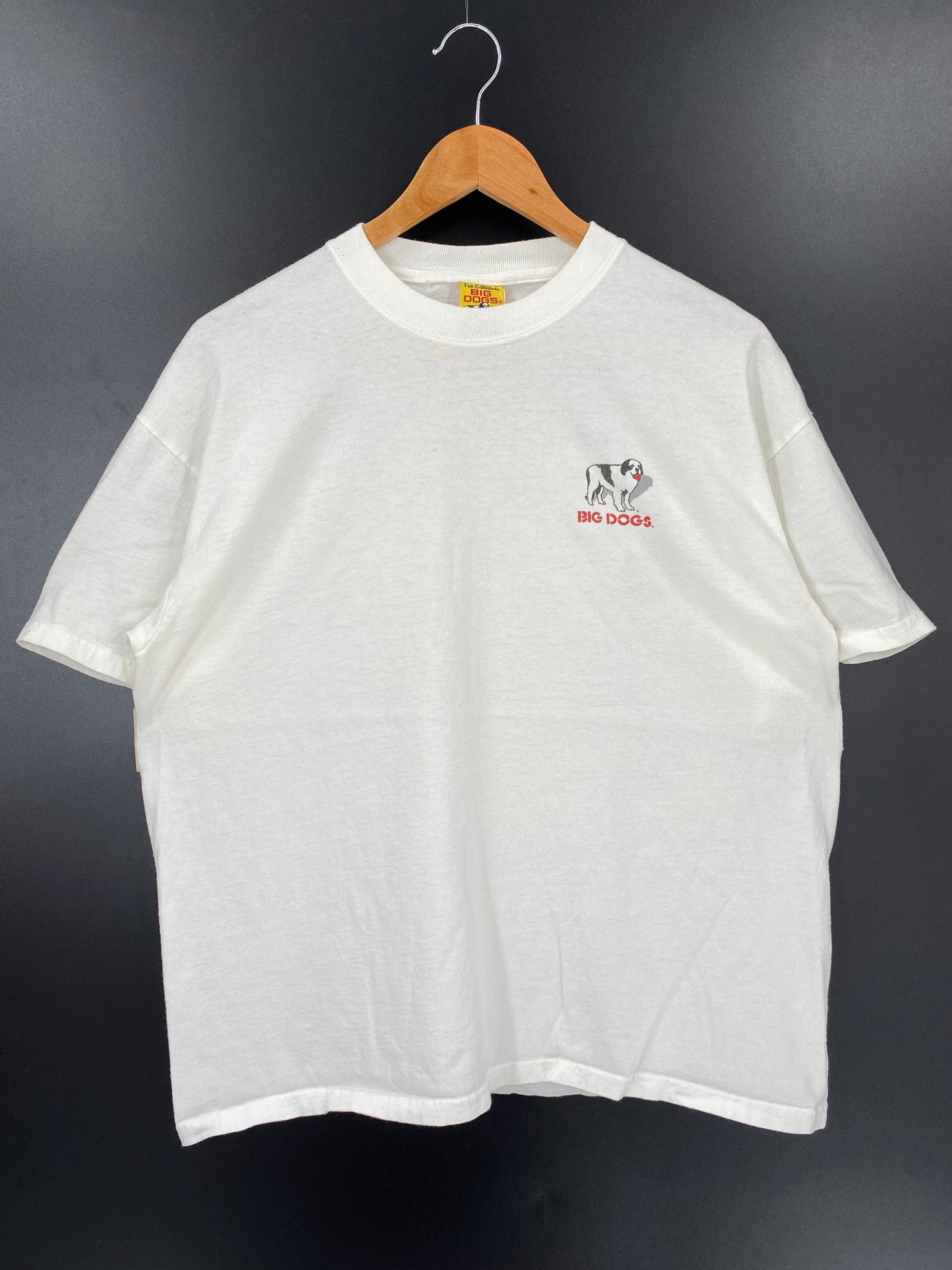 1999 BIG DOG x EPAWSODE I Size No Tag(Approx. L) Vintage T-Shirt / F887T