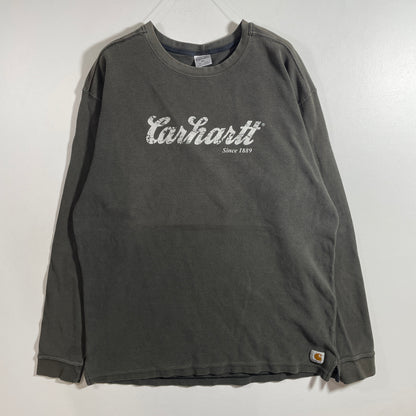 (XL) Vintage CARHARTT Thermal Long Sleeve T-shirt / A1328T