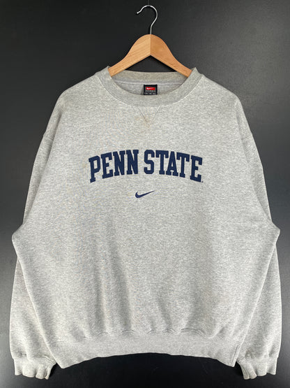 00' NIKE x PENN STATE Size XL Vintage College Sweat-shirt / F8609S