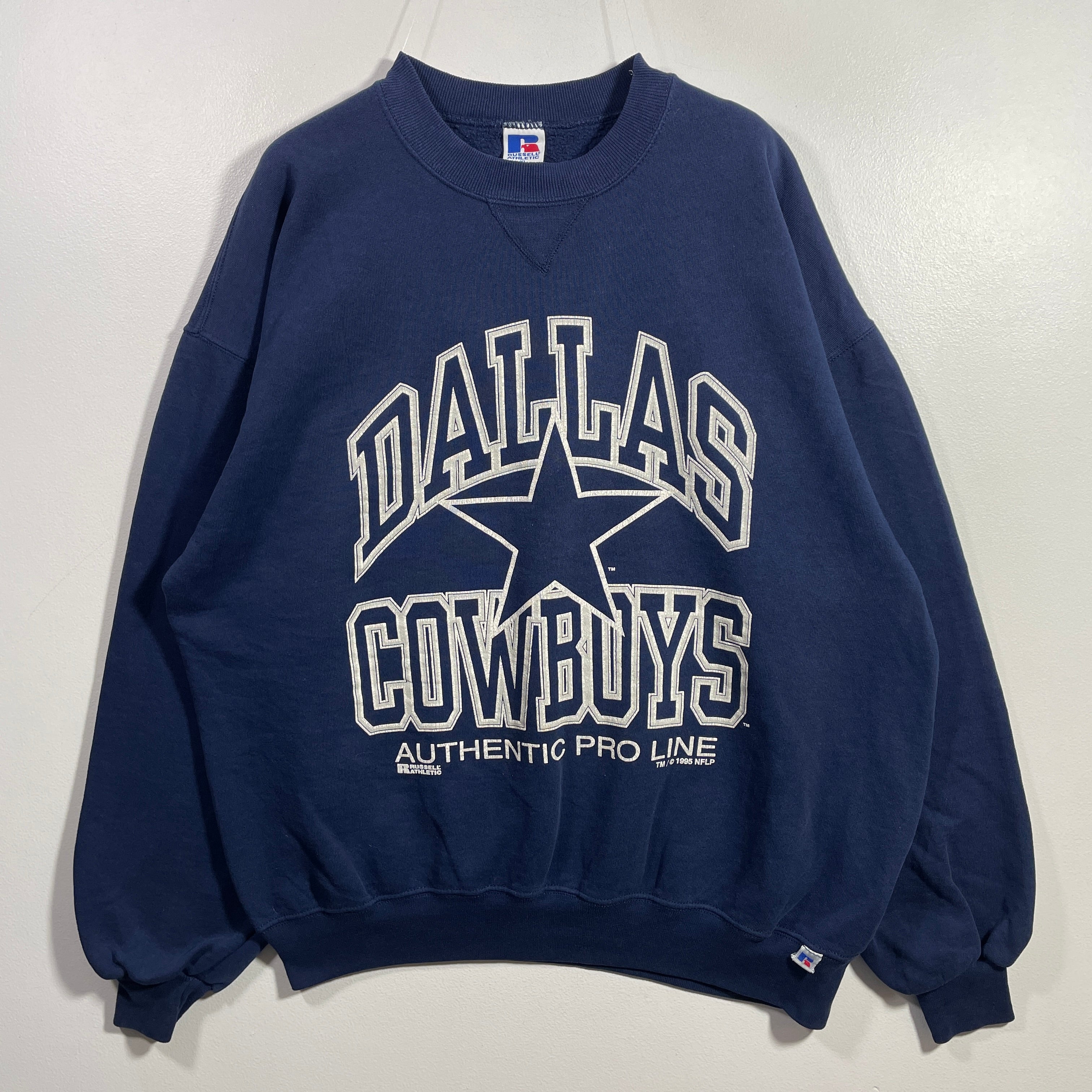 COWBOYS フード付きスウェット NFL公認(ヴィンテージ物？) 1995 Dallas Cowboys - Vintage NFL Hoodie (XL)