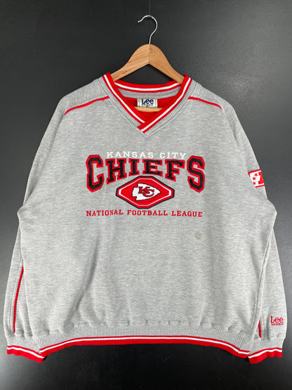 90’s KANSAS CITY CHIEFS Size XL NFL Sweat-Shirt / F5106S
