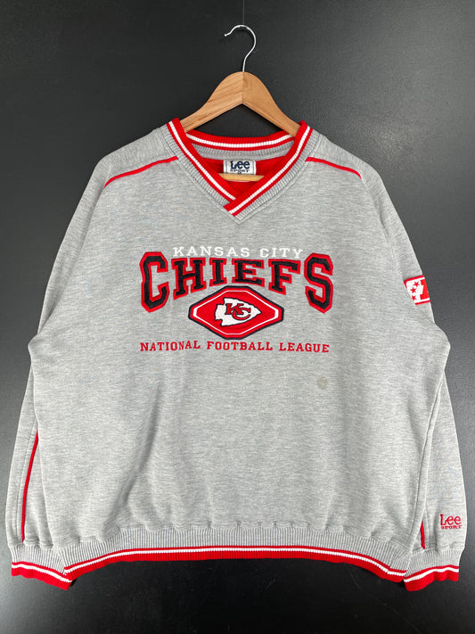 90’s KANSAS CITY CHIEFS Size XL NFL Sweat-Shirt / F5106S