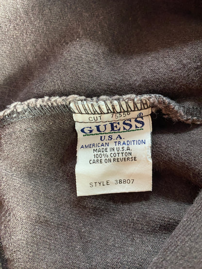 90's GUESS JEANS Made in USA Size XL Vintage Denim Jacket / F6817J