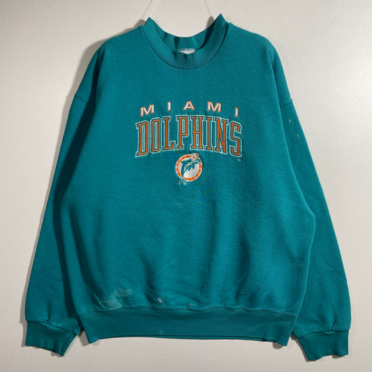 (XL) 90’s MIAMI DOLPHINS Vintage NFL Sweatshirt / A1271S